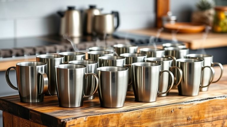 stainless steel drinkware selection