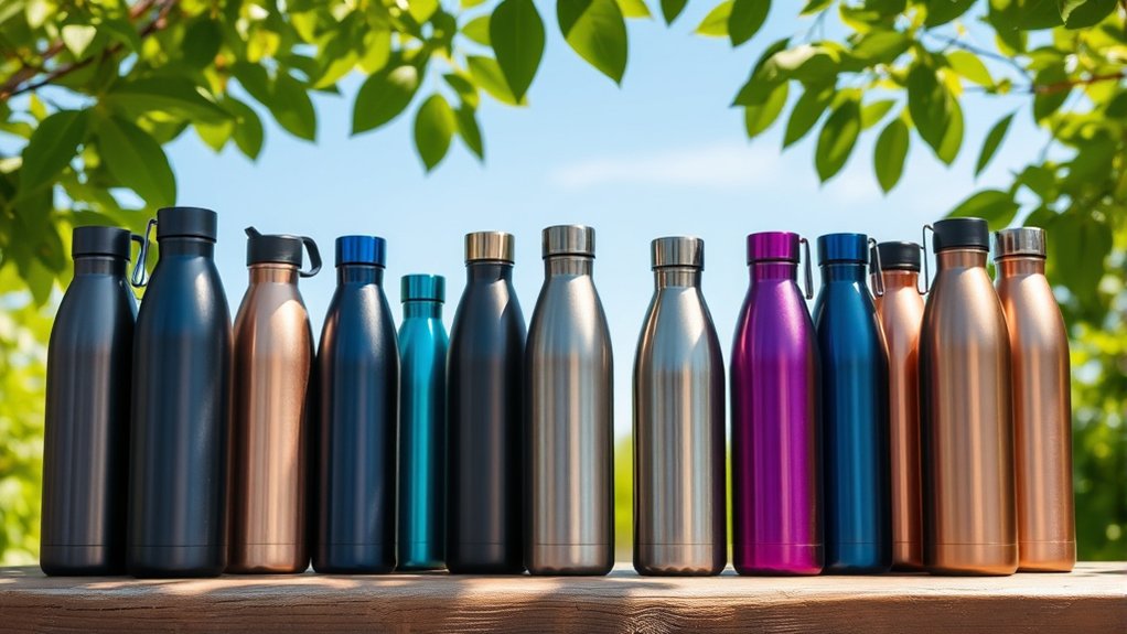stainless steel hydration bottles