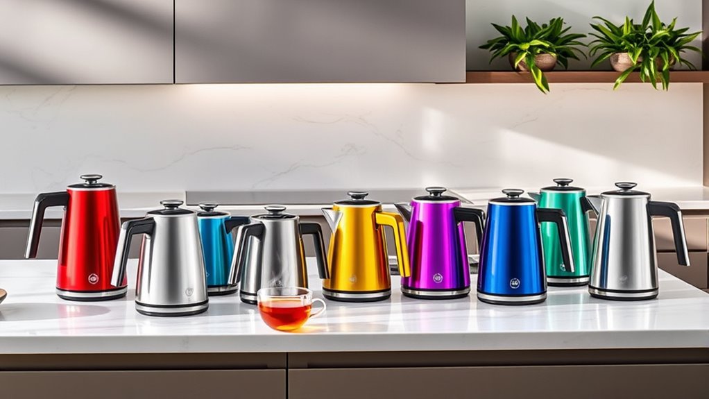 stylish cordless kettles 2026