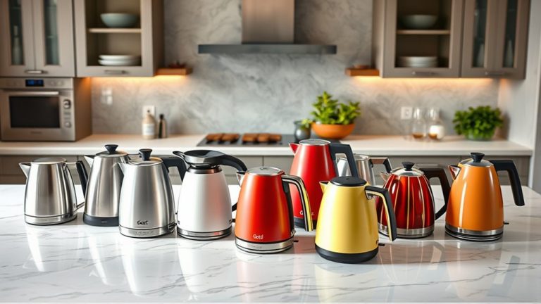 stylish electric kettles 2026