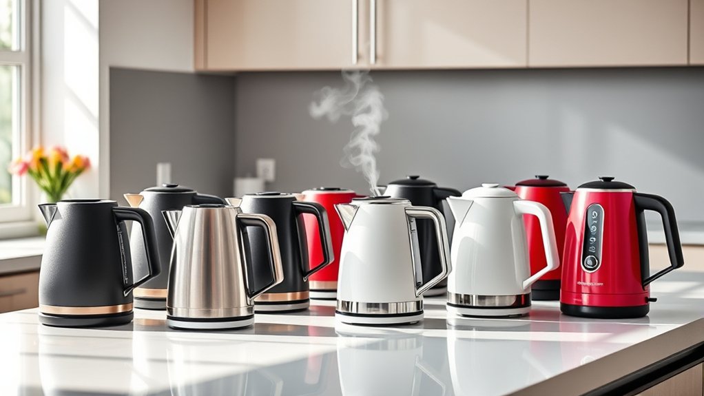 stylish electric kettles 2026