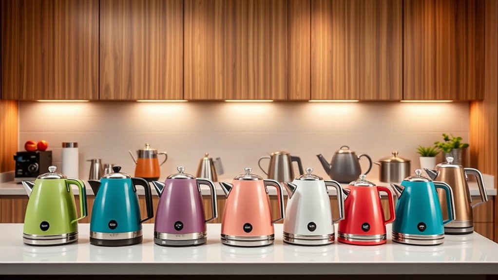 stylish electric kettles 2026