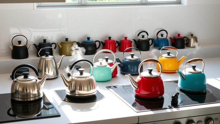 stylish gas stove kettles