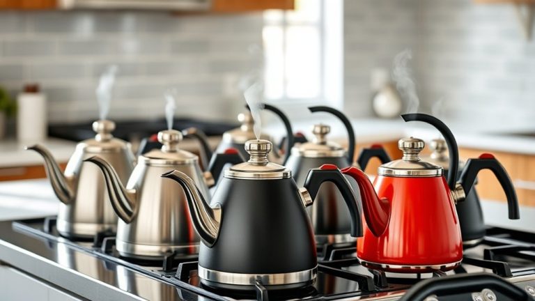 stylish gas top kettles