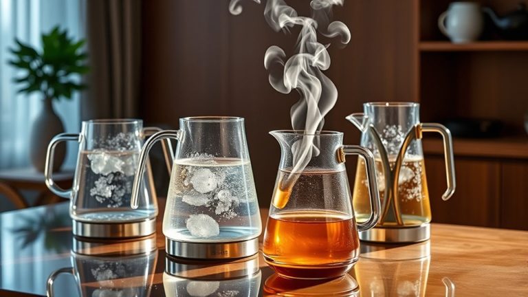 stylish glass electric kettles