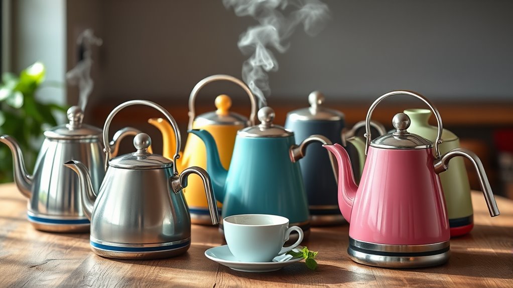 stylish non electric kettles 2026
