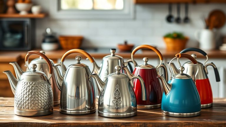 stylish non plastic kettles 2026