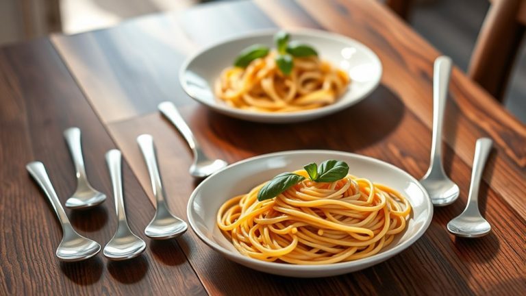 stylish spaghetti serving utensils