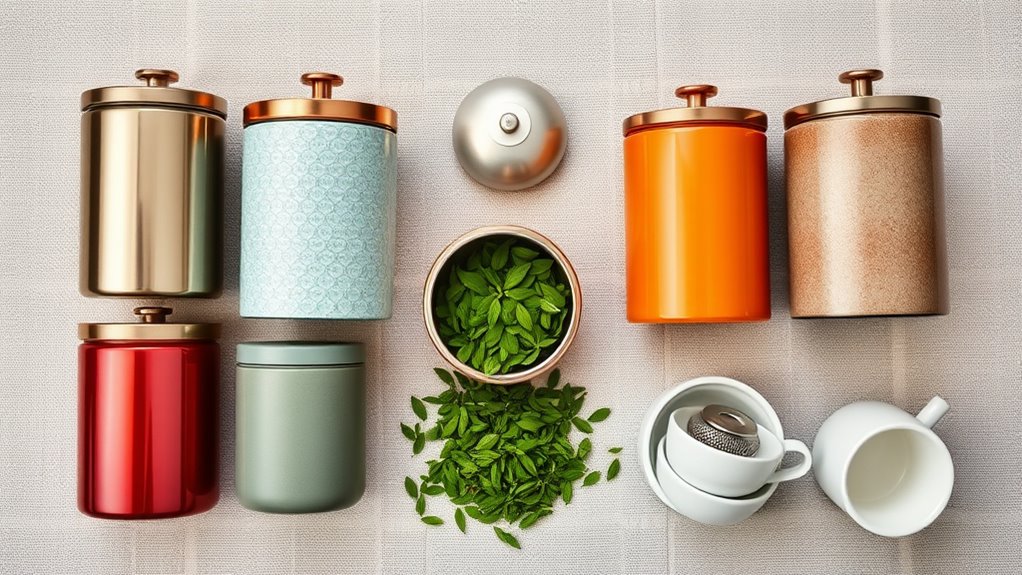 stylish tea storage solutions