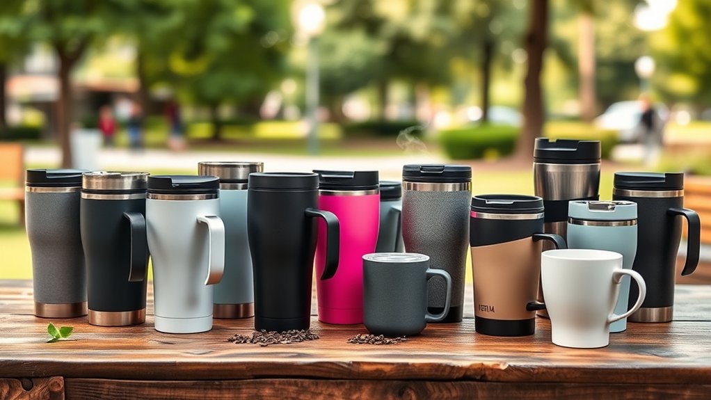 stylish travel mugs for tea