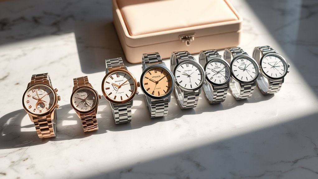 stylish women s stainless watches