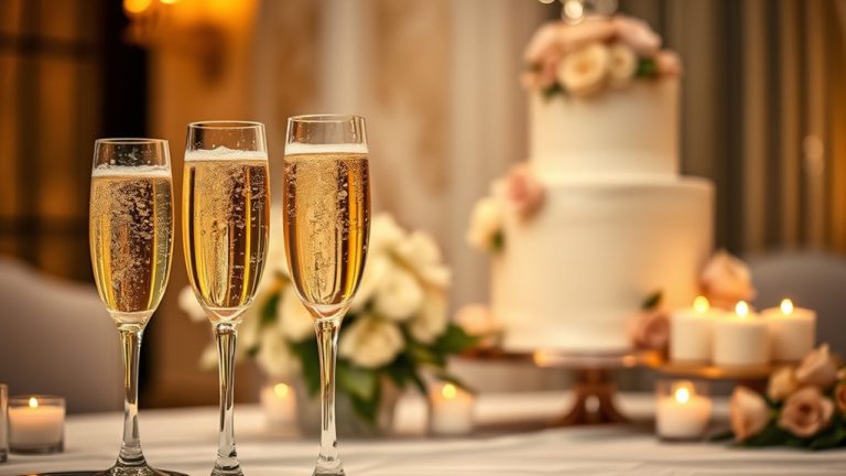 sweet champagnes for weddings