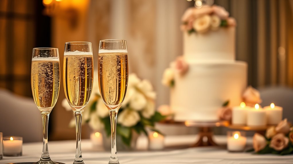 sweet champagnes for weddings
