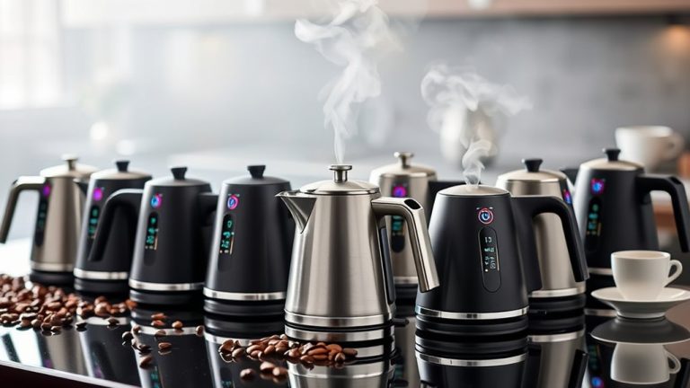 temperature controlled coffee kettles