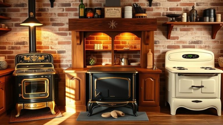 timeless vintage wood stoves