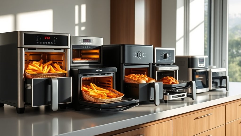 toaster oven air fryer combos