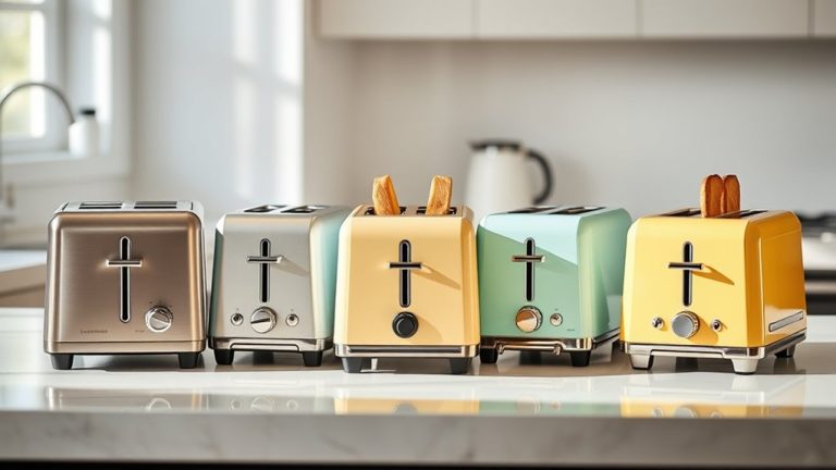 top 2 slice long slot toasters