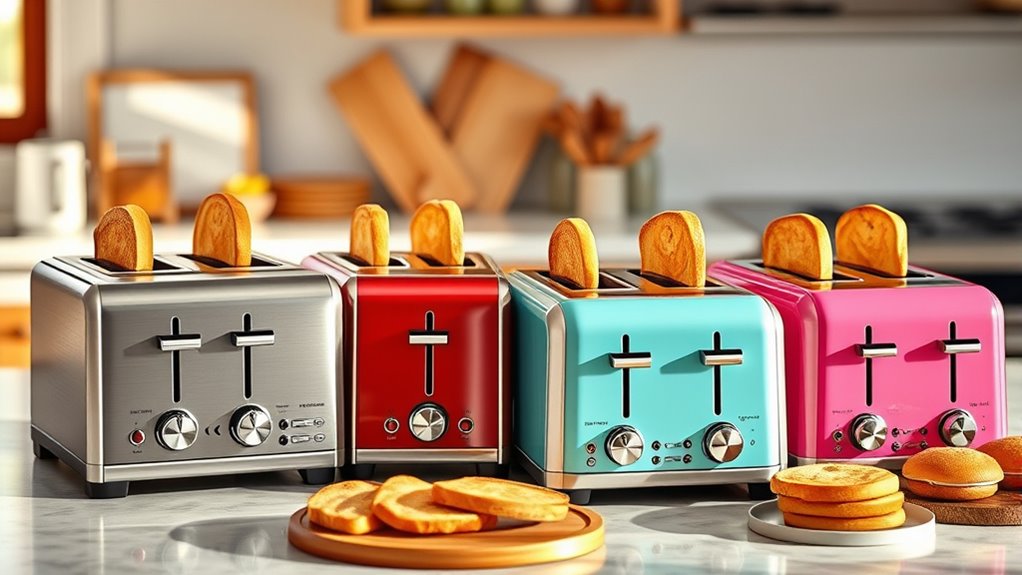 top 4 slice long slot toasters