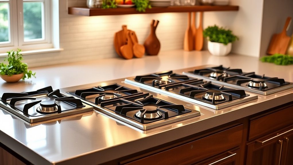 top 6 burner stovetops