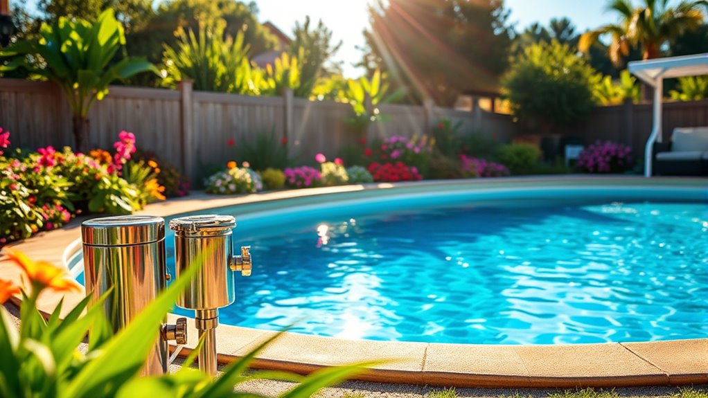 top above ground salt chlorinators