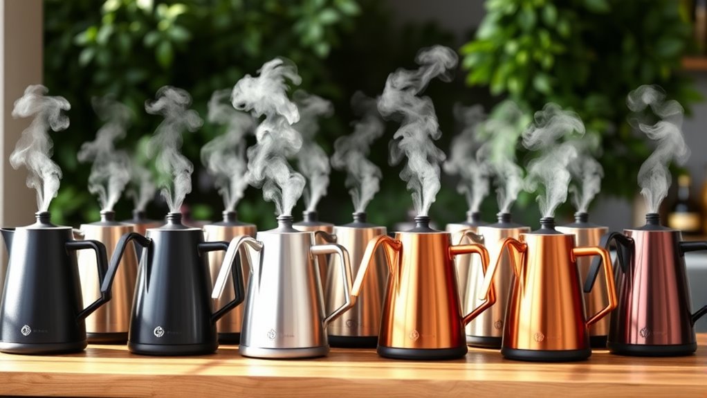 top adjustable kettles