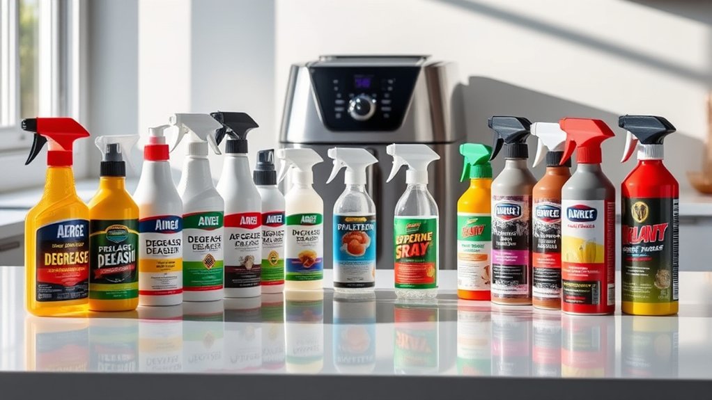 top air fryer degreasers