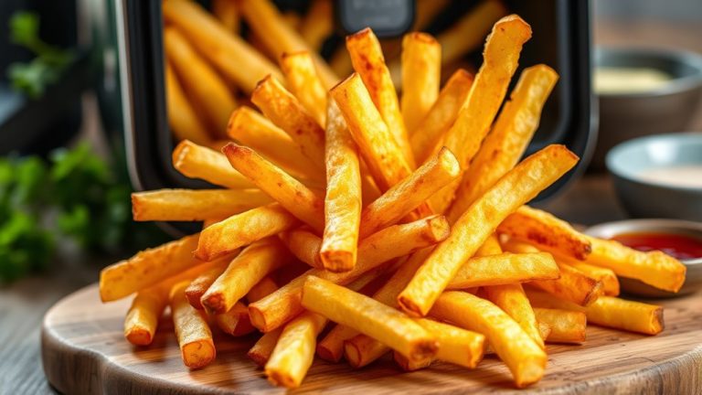 top air fryer french fries