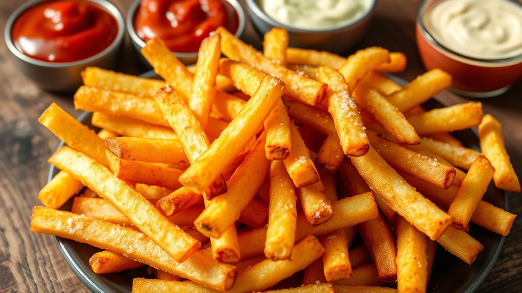 top air fryer fries