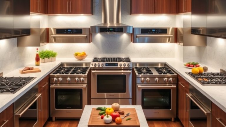 top air fryer gas ranges