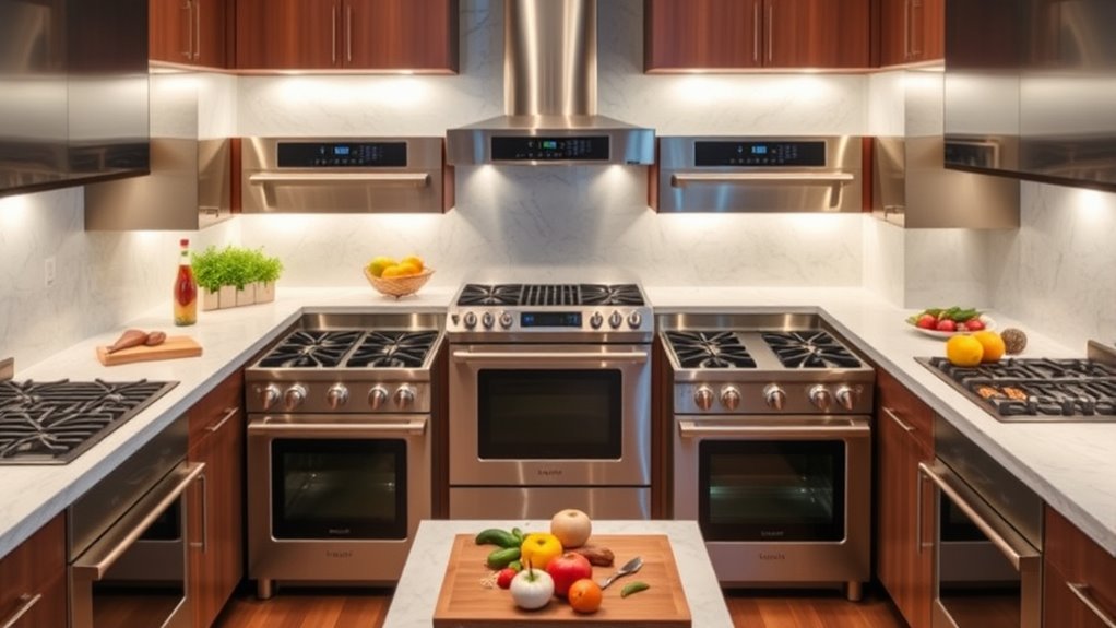 top air fryer gas ranges