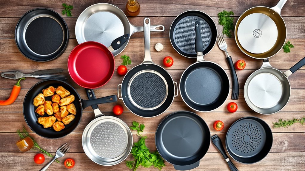 top air fryer pans