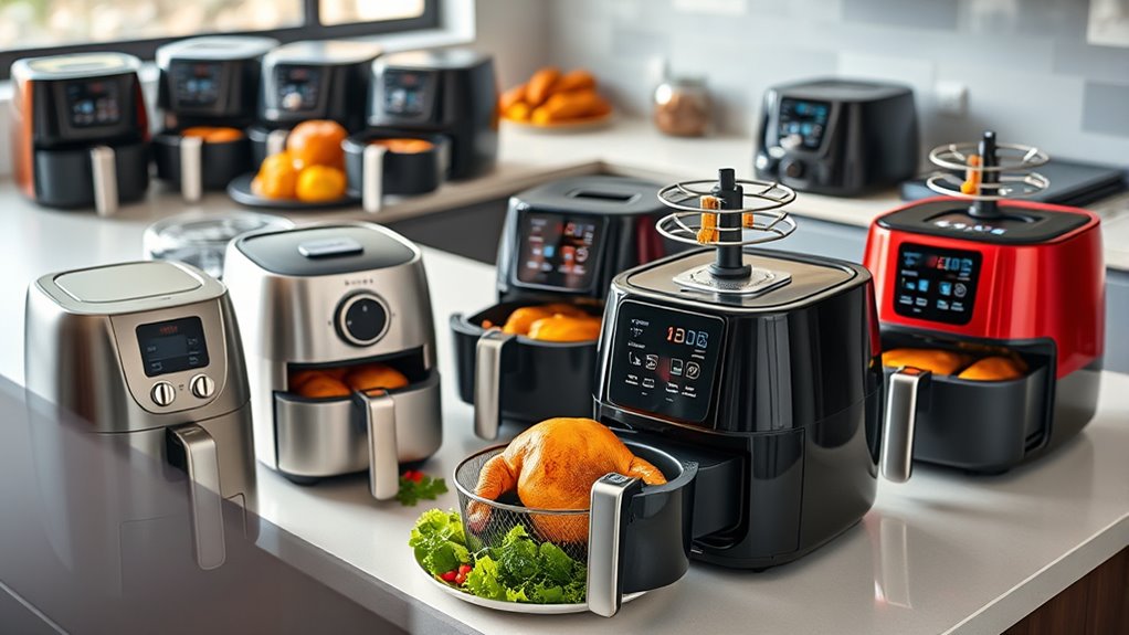 top air fryer rotisseries