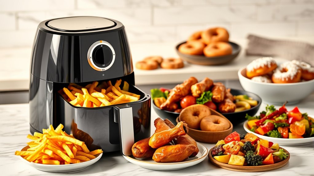 top air fryer uses