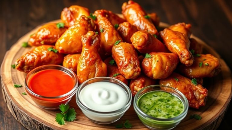top air fryer wing recipes