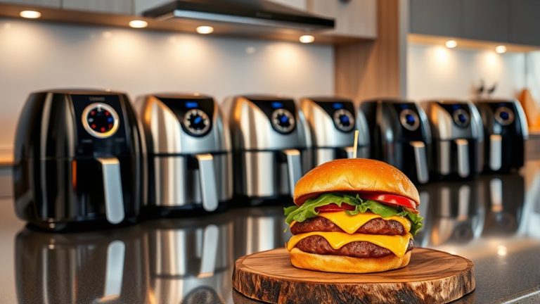 top air fryers for burgers