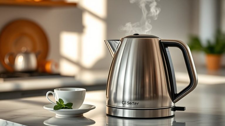 top all metal glass kettles