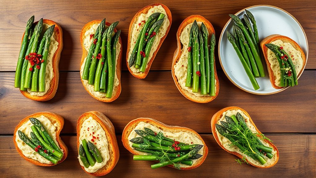 top asparagus toast recipes
