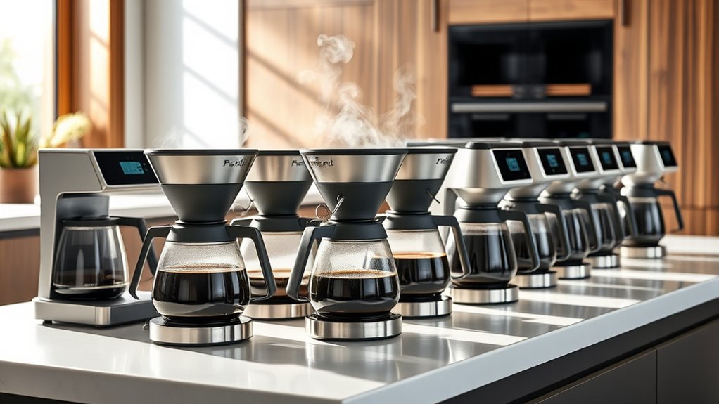 top auto pour over coffee makers