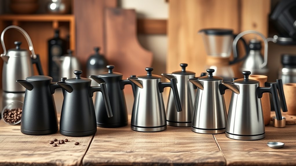 top barista coffee kettles