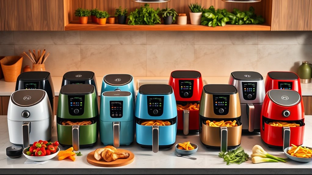 top basket air fryers