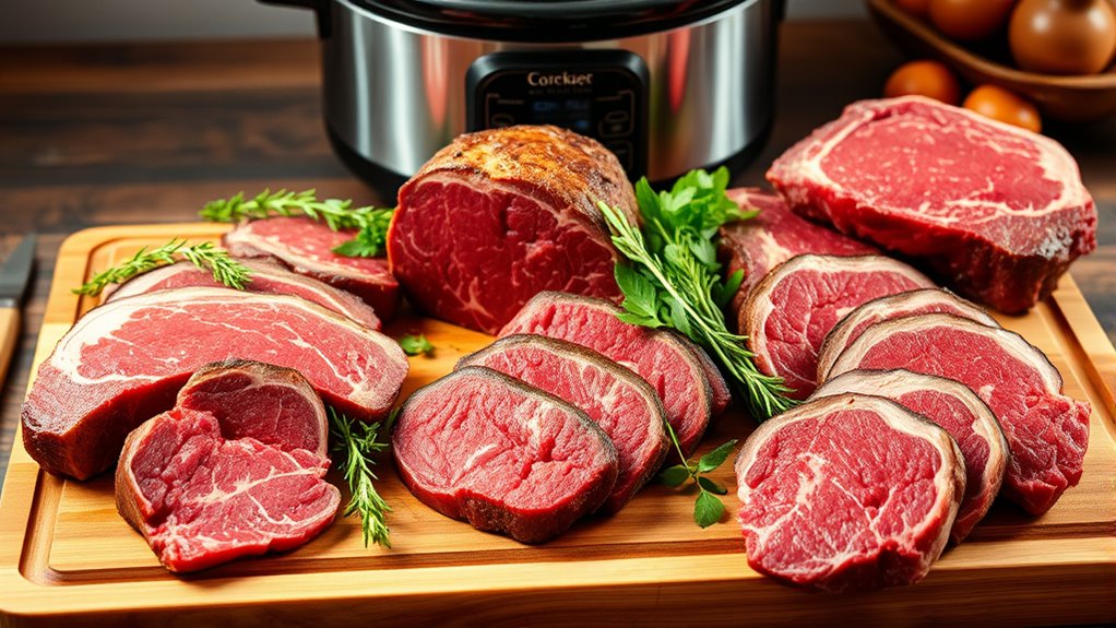 top beef cuts for slow cooker