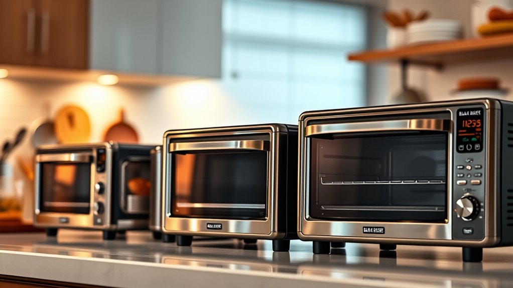 top black decker toaster ovens