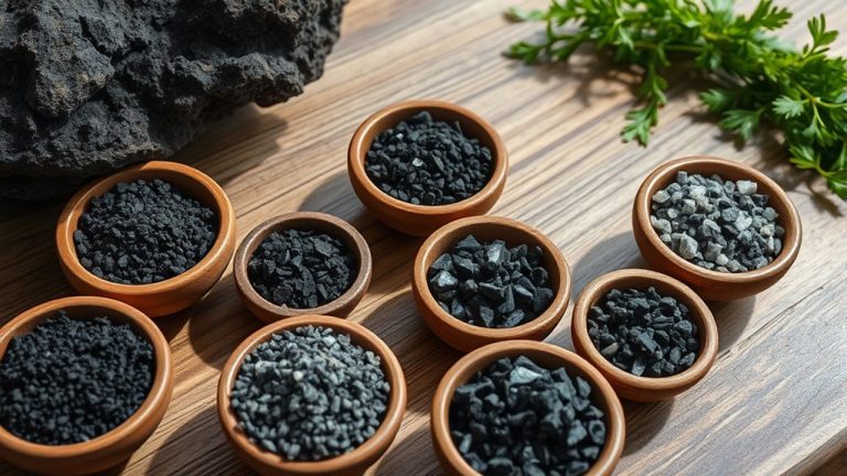 top black lava salt varieties