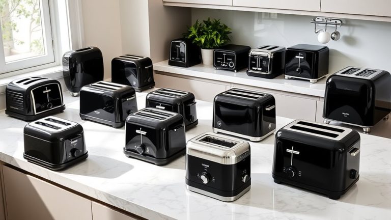 top black toasters selection