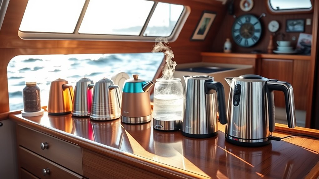 top boat electric kettles