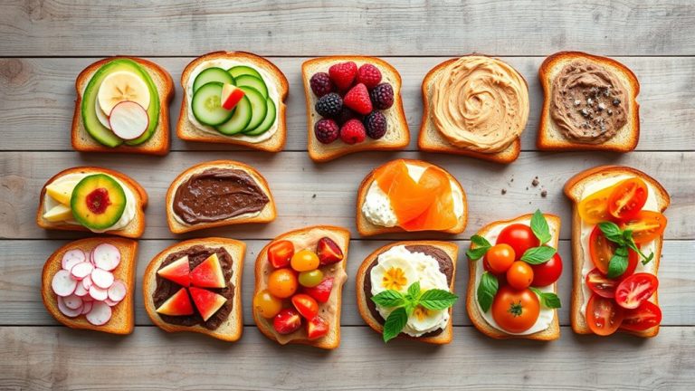 top breakfast toast toppings