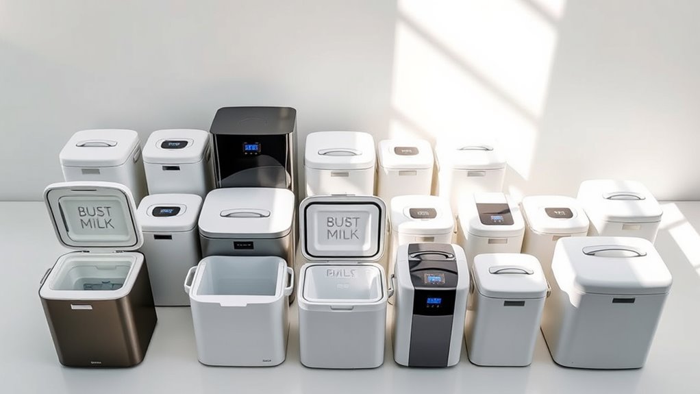 top breast milk coolers