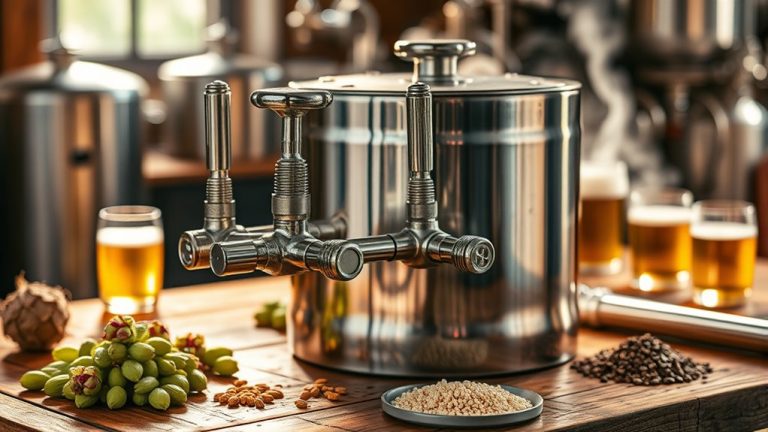 top brew kettle valves