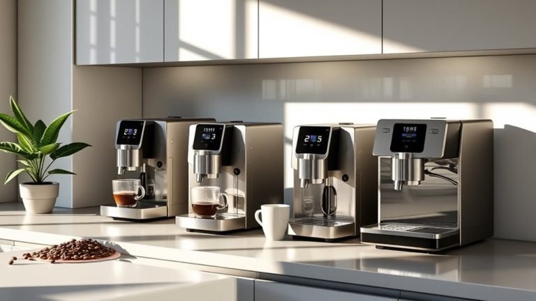 top built in coffee makers