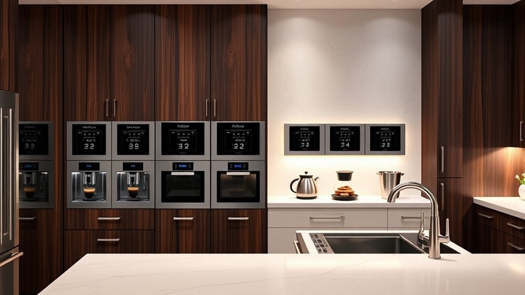 top built in coffee makers